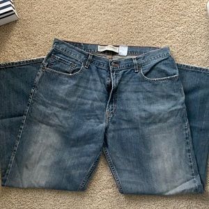Men’s Levi’s 569 loose straight cut jeans 36/32